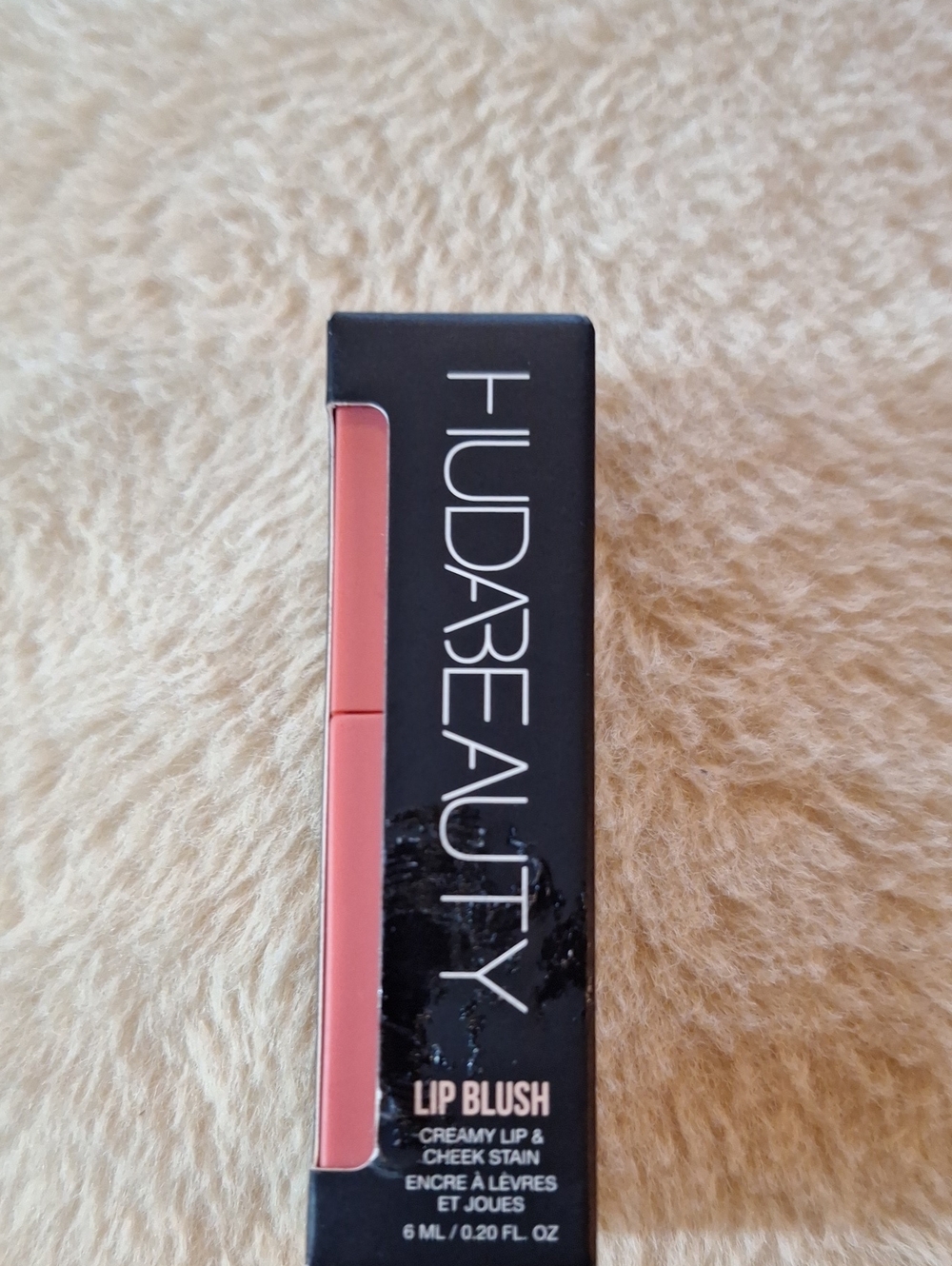 HUDA BEAUTY Lip Blush Creamy Lip & Cheek Stain — Coral Pink